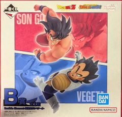 BANDAI SPIRITS 이치 반 쿠지 드래곤 볼 DRAGON HISTORY B상 손오공 & 베지터 Revible Moment