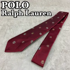 ポロラルフローレン　ナローネクタイ　シルク100％　スリム　細め　カジュアル　ナロウネクタイ　POLO　Ralph Lauren