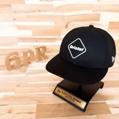 レア/廃番【ニューエラ×エフシーレアルブリストル】限定コラボ キャップ 黒×白