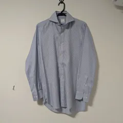 imz 青ストライプのシャツ 15 1/3 - 39 【古着】
