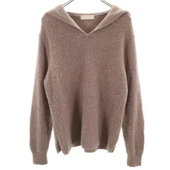 B:MING by BEAMS ビーミングバイビームス 長袖 セーラー ニット モカ セーター レディース 古着