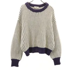 BEAMS HEART ビームスハート 長袖 セーター ホワイト ニット レディース 古着