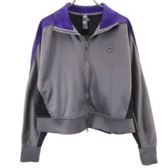 adidas by Stella McCartney アディダスバイステラマッカートニー トラックジャケット XS グレー系 ジャージ メンズ 古着