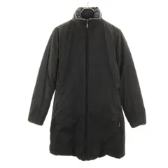 MONCLER モンクレール リバーシブル ダウンコート 0 チャコールブラック レディース 古着