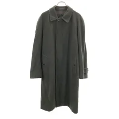 Burberrys バーバリーズ 90s カシミヤ100％ オールド ステンカラーコート 94-175 チャコールグレー メンズ 古着