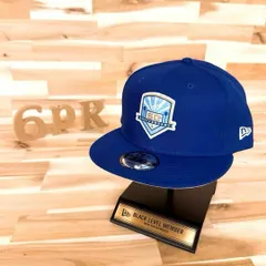 美品/レア【ニューエラ×ドジャース】50周年 限定パッチ キャップ 青×グレー