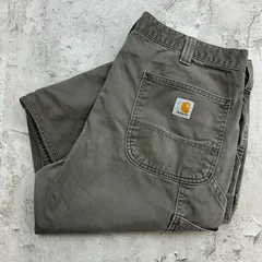 Carhartt　カーハート　DFE　ツイルペインターパンツ　ワークパンツ　古着　ダークコーヒー　ダークカーキ　W37 L29