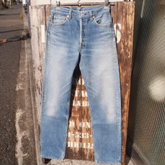 90’s USA製【LEVI'S】オールド リーバイス 501 オリジナル インディゴ デニム ジーンズ◆size：w31
