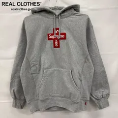 Supreme/シュプリーム【20AW】Cross Box logo Hooded/クロス ボックスロゴ フーデッド スウェットシャツ/パーカー/グレー/M
