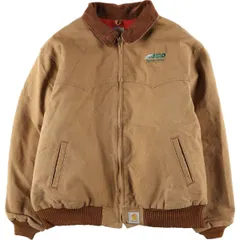 古着 カーハート Carhartt サンタフェジャケット 中綿入り ダックワークブルゾン USA製 メンズXXL相当/eaa595138