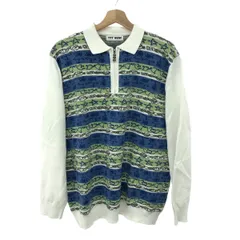 TTT MSW ティーモダンストリートウェア ニットポロ サイズ:XL GRAFFITI KNIT POLO TTT-2023SS-KT06   ホワイト メンズ / 243001002786のサムネイル