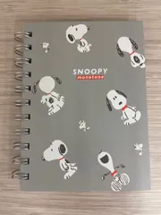 キャラクター A6 Wリングノート　スヌーピー　ピーナッツ