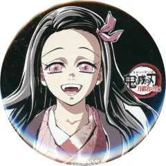 【中古】バッジ・ビンズ 竈門禰豆子(おはよう) 「鬼滅の刃 全集中展 刀鍛冶の里編・柱稽古編 幕間画(アイキャッチ)ランダム缶バッジ 【壱】」