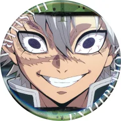 【中古】バッジ・ビンズ 不死川実弥(デザイン1) 「アニメ 鬼滅の刃 柱展 -そして無限城へ- 柱百景～エモーショナル缶バッジ40～ 不死川実弥」