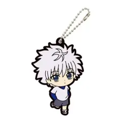 【中古】キーホルダー キルア 「HUNTER×HUNTER カプセルラバーマスコット」