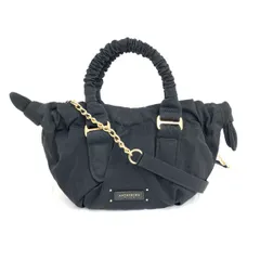 ANTEPRIMA MISTO アンテプリマ ミスト 2WAYミニトートバッグ  チェーン ナイロン    ブラック レディース / 240001172552