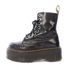 ドクターマーチン DR.MARTENS JADON MAX ジェイドンマックス 8ホールブーツ ショート レースアップ 厚底 タンクソール UK5 黒 ブラック /BB