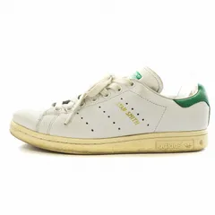 アディダス adidas 2016年 スタンスミス STAN SMITH スニーカー シューズ レザー US6.5 24.5cm 白 ホワイト 緑 グリーン S75074 /AN32 ●D