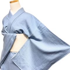 夏着物 絽ちりめん 色無地 正絹 紋なし 未使用 しつけ糸付き - メルカリ