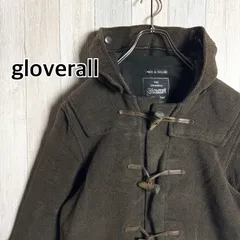 英国製 gloverall グローバーオール ダッフルコート キングストン ブラウン 32 ヘリンボーン