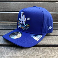 USA限定 9FIFTY A-Frame ニューエラ MLB ロサンゼルス ドジャース LA Dodgers スナップバックキャップ Cartoon (950-264)
