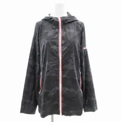 ダブルスタンダードクロージング ダブスタ DOUBLE STANDARD CLOTHING ナイロンジャケット ジップアップ 迷彩柄 カモフラージュ柄 F 黒 ブラック /GVのサムネイル