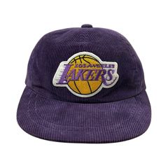 NBA】90s vintage ロサンゼルス・レイカーズ キャップ ブラック - メルカリ