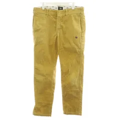 ステューシー STUSSY × ディッキーズ Dickies コーデュロイパンツ ロゴ 刺繍 32 黄 イエロー ST003 /AN31のサムネイル