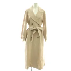 アースミュージック&エコロジー EARTH MUSIC & ECOLOGY パフスリーブトレンチコート スプリングコート M ピンクベージュ /CX ■OS