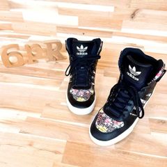 超希少adidas Originals定価12086円ハイカットスニーカー 花柄 - メルカリ