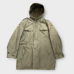 Schwarz Passau 80s ドイツ軍 フィールドジャケット フィールドパーカー モッズコート ライナー付 ヴィンテージ 古着 Gr.170 ミリタリー