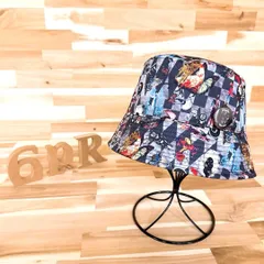 未使用/稀少【カシラ×魔法少女まどか☆マギカ】限定コラボ バケットハット グレー