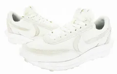 ナイキ NIKE ×sacai サカイ LD WAFFLE Triple White ワッフル BV0073-101 28 トリプル ホワイト ブランド古着ベクトル 中古●▲■250213