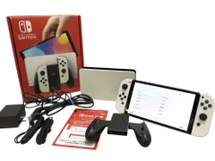 ■◎Nintendo Switch 有機ELモデル ホワイト 本体セット ドック・Joy-Con・電源ケーブル・HDMI付属 動作確認済み スイッチ
