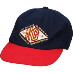 古着 NEW GENERATION ツートン ウール ベースボールキャップ フリーサイズ相当/gaa005785