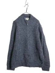 【お得なクーポン配布中!】 エルエルビーン フルジップ ニット セーター ジャケット メンズ XL / ドライバーズ ラム ウール カーディガン ライナー付き 大きいサイズ