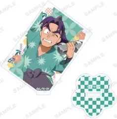 【中古】アクリルスタンド・アクリルパネル 潮江文次郎 「忍たま乱太郎 描き下ろしイラスト みんなで商いver. トレーディングアクリルスタンド」