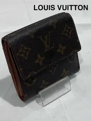 LOUIS VUITTON ルイヴィトン ポルトフォイユエリーズ M61654 Wホック 三つ折り財布 モノグラム TH0938