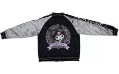 【中古】アウターウェア クロミ(レースブラック) スカジャン ブラック Lサイズ 「サンリオキャラクターズ」