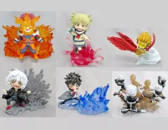 【中古】トレーディングフィギュア 全6種セット 「僕のヒーローアカデミア DesQ DESKTOP HEROES vs Villains」