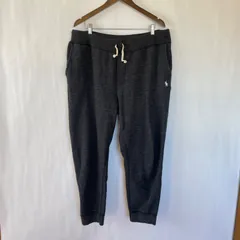 【大きいサイズ】ポロ　ラルフローレン　ジョガー　メンズ　スウェット　パンツ　XXL ダークグレー　コットン