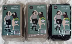 ゆったりしている バルク ストッキング 20D XL (スキン/ブラック)