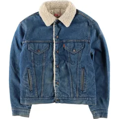 古着 70年代 リーバイス Levi's オレンジタブ デニムボアジャケット メンズL相当 ヴィンテージ/eaa593954