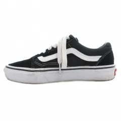 バンズ VANS オールドスクール OLD SKOOL ローカットスニーカー シューズ スエード 721277 22cm 黒 ブラック 白 ホワイト /GV ■GY51