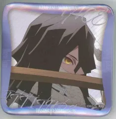 【中古】バッジ・ビンズ 伊黒小芭内(デザイン50) 「アニメ 鬼滅の刃 柱展 -そして無限城へ- 柱百景～マニアック缶バッジ15～ 伊黒小芭内」