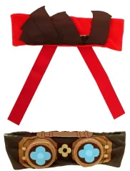 【中古】アクセサリー(非金属) 全2種セット ヘアバンド 「カプくじ 大逆転裁判くじ 第2弾」 B賞