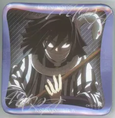 【中古】バッジ・ビンズ 伊黒小芭内(デザイン52) 「アニメ 鬼滅の刃 柱展 -そして無限城へ- 柱百景～マニアック缶バッジ15～ 伊黒小芭内」