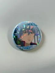 新品) 銀魂 銀時 ホログラム 缶バッジ