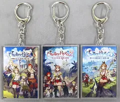 【中古】キーホルダー [単品] 歴代パッケージイラスト アクリルキーホルダー3種セット 「PS5/PS4/Switchソフト ライザのアトリエ3 ～終わりの錬金術士と秘密の鍵～ スペシャルコレクションボックス」 同梱特典