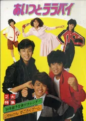 少年隊 希少 袋つきコンサートパンフレット カレンダーシール 半券 本